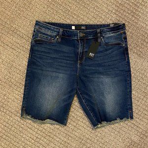 NWT Kut from the Kloth Bermuda Denim Shorts - Size 14